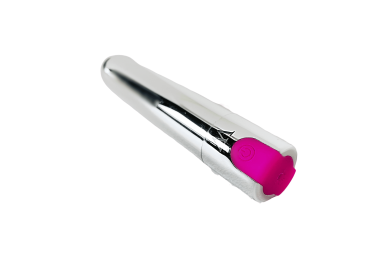 Eos â€“ an extremely powerful small bullet vibrator with a warming feature (Color: Silver)